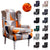 Wingback Chair Covers Dark Gray