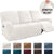 Soft Velvet Recliner Sofa Cover Peacock Blue