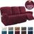 Soft Velvet Recliner Sofa Cover Peacock Blue