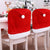 Christmas Chair Back Covers For Dinning Room Decoration
