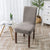 Culex Jacquard Solid Color Dining Chair Cover