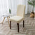 Culex Jacquard Solid Color Dining Chair Cover