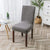Culex Jacquard Solid Color Dining Chair Cover